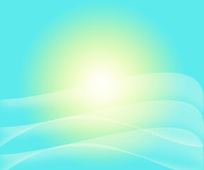 Abstract gradient smooth Blue background image