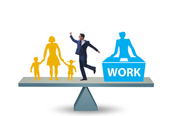 Work home balance with business people
