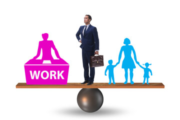 Work home balance with business people