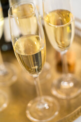 Champagne glasses