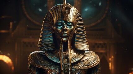 Ra - The egyptian god of the sun.generative ai

