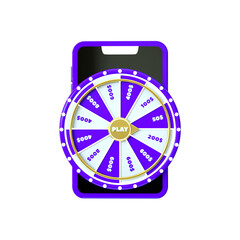 3d render object casino roulette