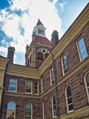 Pickaway county courthouse in Circleville Ohio USA 2023 - obrazy, fototapety, plakaty