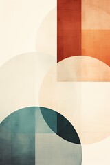 Modern geometric design with vibrant colors. Creative abstraction and shapes for a bold, eye-catching background or art concept