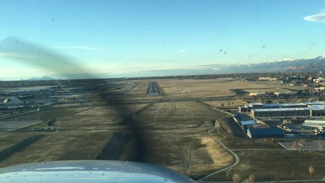 Small Plane Landing