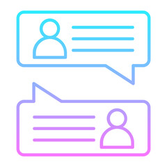 Chat Gradient Icon