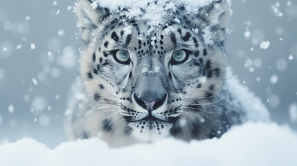 leopardo da neve 