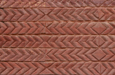 Red brick coloured tile background
