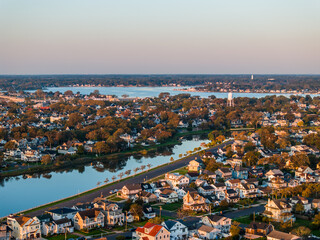 Residential homes in Bradley Beach NJ  © vin