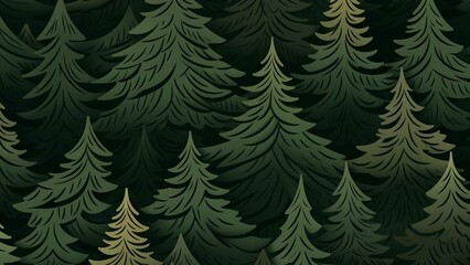 green trees background tileable