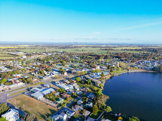 Nagambie Town Views in Australia