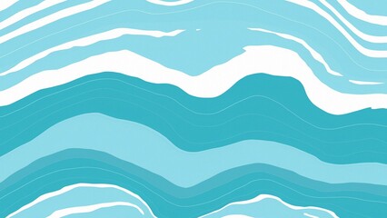 Fototapeta na wymiar blue background with waves seamless pattern