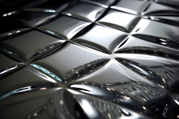Close-up of abtract metallic background, for banner background