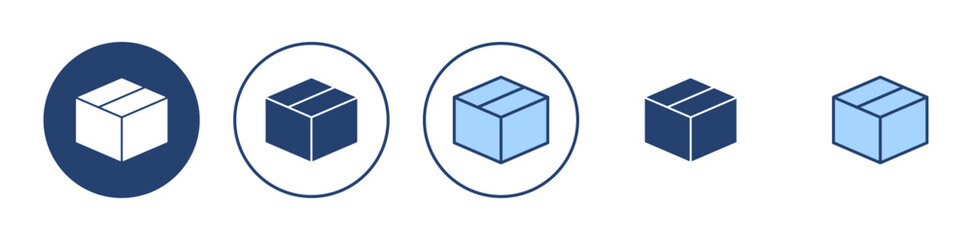 Box icon vector. box sign and symbol, parcel, package