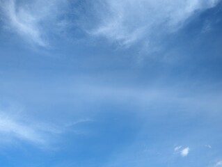 blue sky with clouds