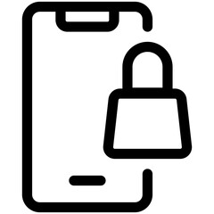 mobile shopping icon