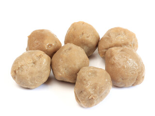 Meatballs isolated on white background