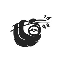 sloth logo template Isolated. Brand Identity. Icon Abstract Vector graphic © alluranet