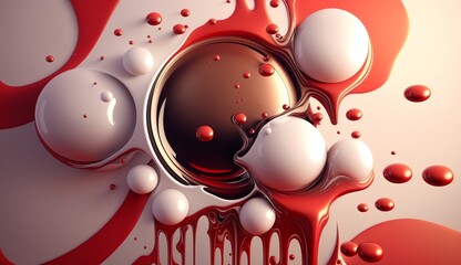 wallpaper background abstrack organic liquid ilustration