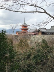 Obraz premium Kiyomizu-dera view