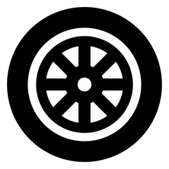 Fototapeta premium car wheel