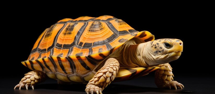 Indian Star Tortoise in Indroda Nature Park Gandhinagar India