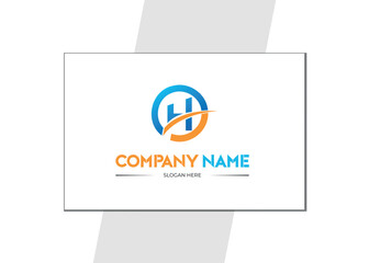 Consultancy Logo H Letter. 