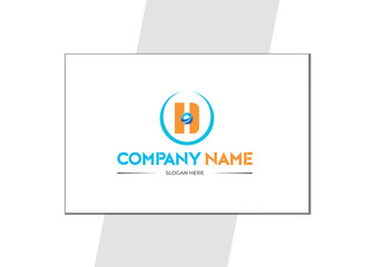 Consultancy Logo H Letter. 