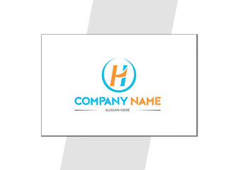 Consultancy Logo H Letter. 