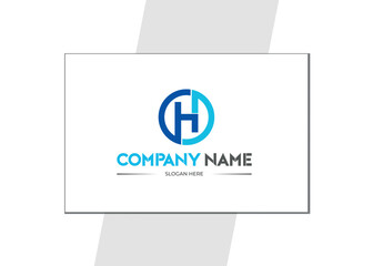 Consultancy Logo H Letter. 