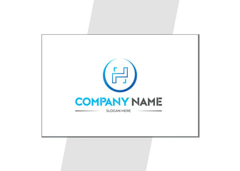Consultancy Logo H Letter. 