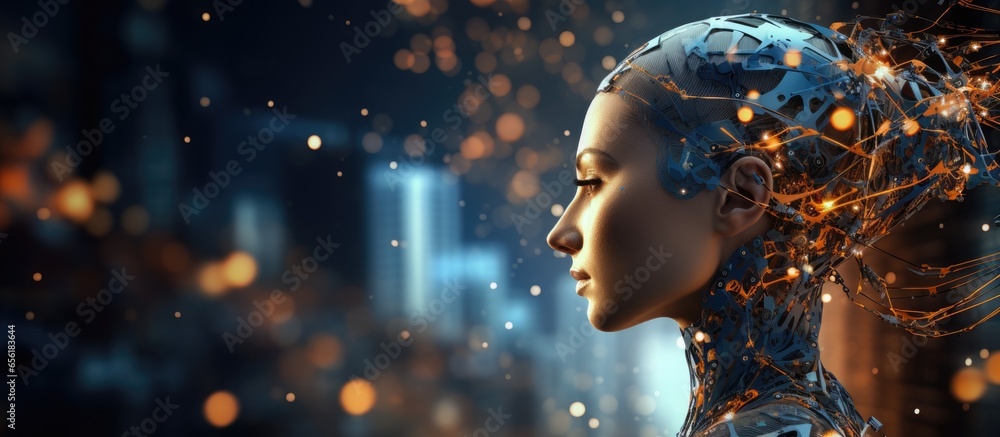 Poster ai smart robot technology enhanced global business capabilities through iot