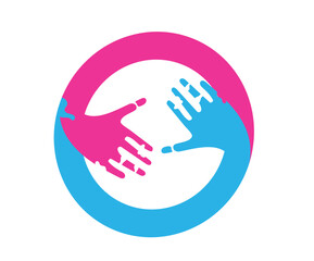 colors paint handsprint