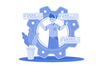 Technical support improve customer service quality.