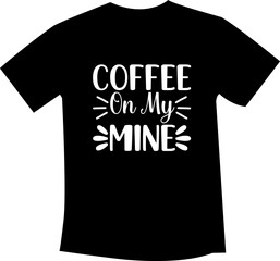 Coffee t-shirt design