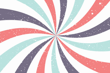 Vintage retro sunburst background design