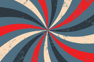 Vintage retro sunburst background design