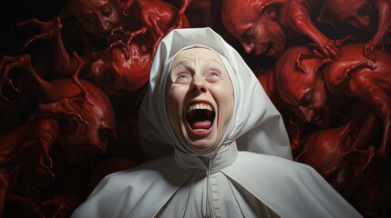 nun in hell