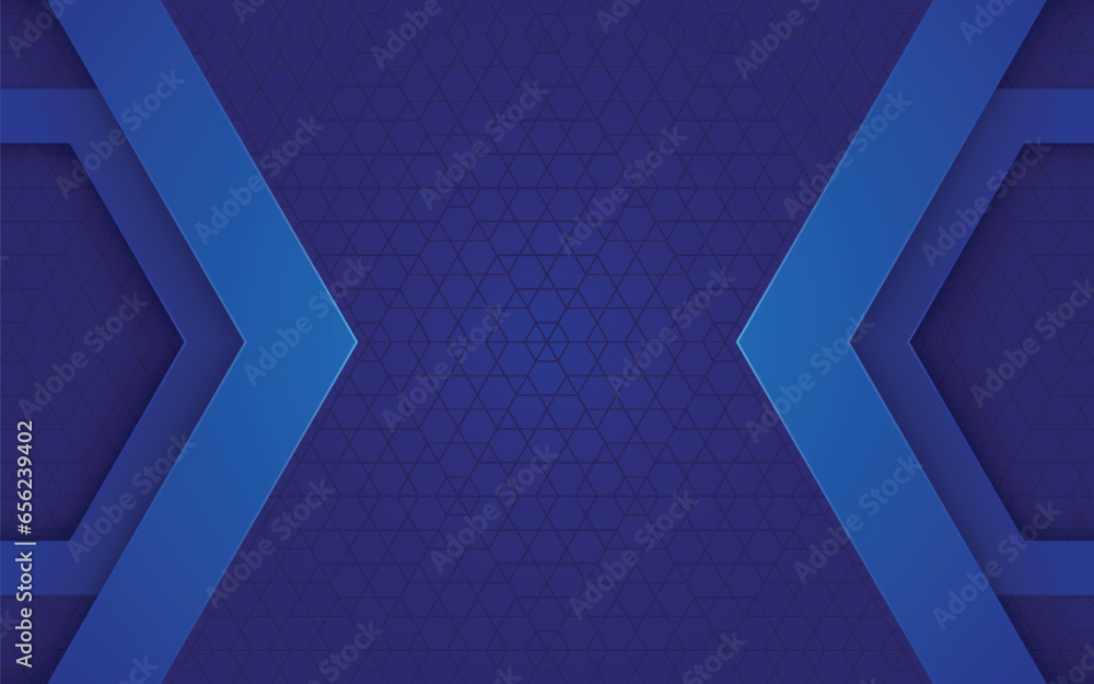 Canvas Prints blue arrow layers background textured