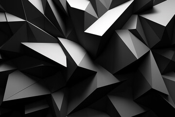 Black abstract background. 3d grey abstract background.