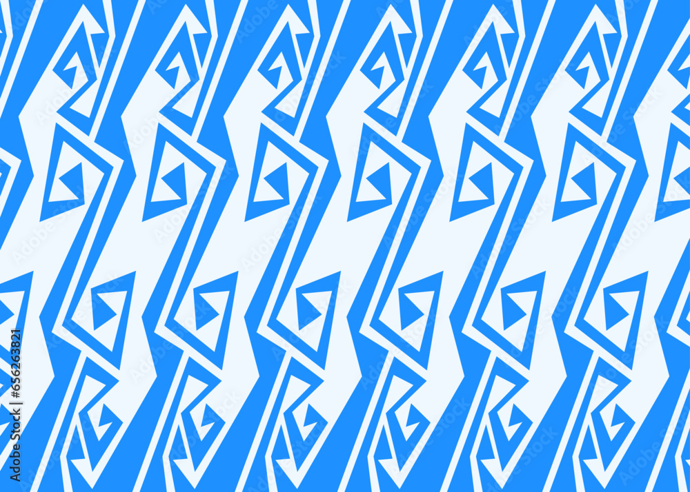 Poster minimalist background with simple ethnic ornament pattern. geometric aztec pattern