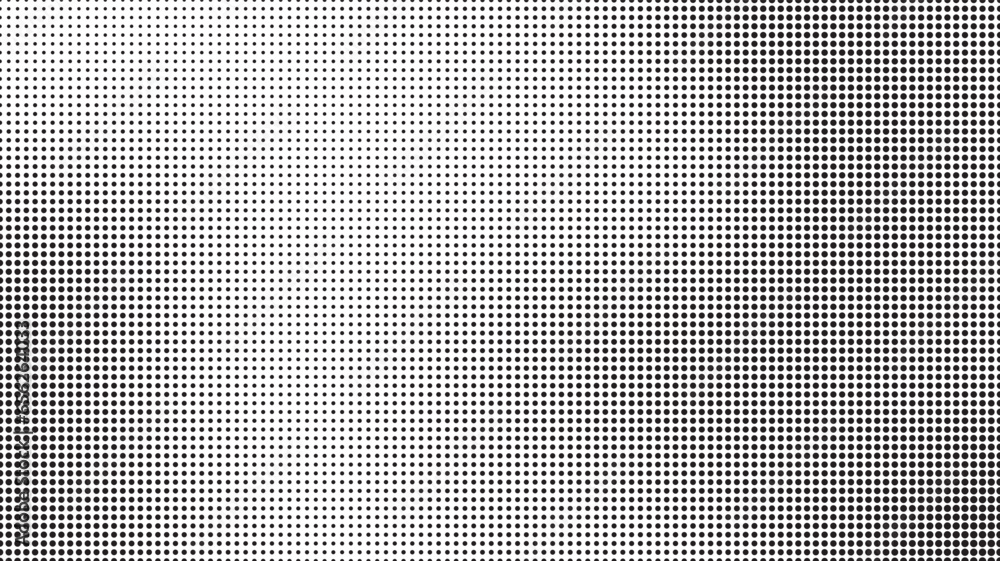 Poster halftone vector background. monochrome halftone pattern. abstract geometric dots background. pop art