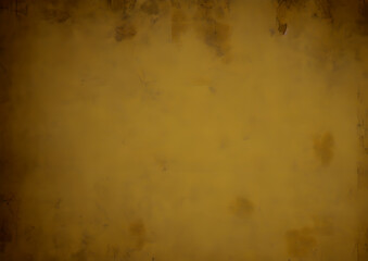 Yellow metal wall texture in grunge style, seamless rusty metal patina, high quality, generative AI