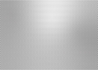 Halftone vector background. Monochrome halftone pattern. Abstract geometric dots background. Pop Art comic gradient black white texture. Design for presentation banner, poster, flyer, business card.	
