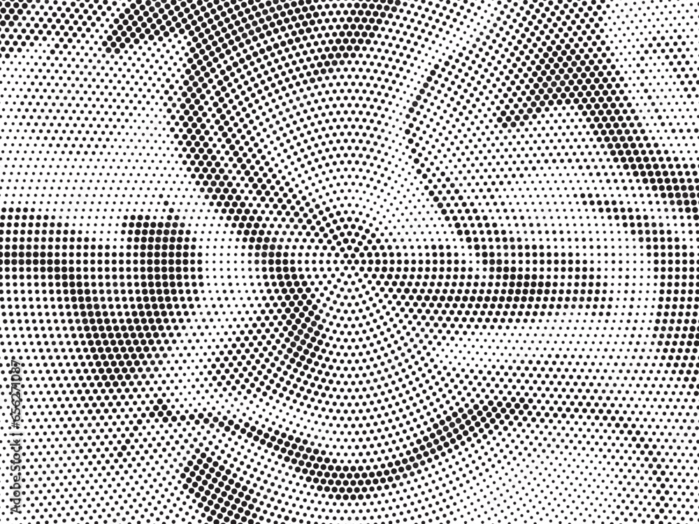 Poster abstract black and white psychedelic seamless marble pattern with hallucination swirls. vector liqui