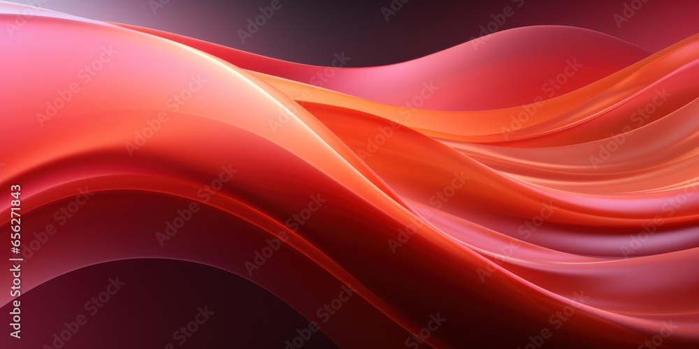 Poster 3d rendering of abstract wave background. 3d rendering, 3d illustration.