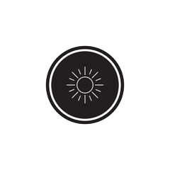 beach icon vector