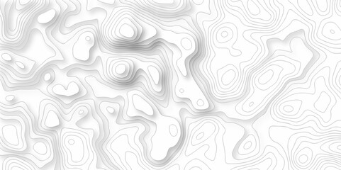Background lines Topographic map. Geographic mountain relief. Abstract lines background. Contour maps. Vector illustration, Topo contour map on white background, Topographic contour lines.