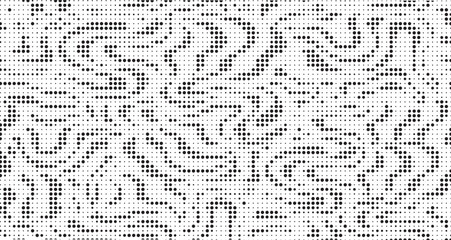 Halftone stripe dot pattern background. Abstract zebra stripe halftone background. Camouflage dot texture. Dotted vector illustration.	