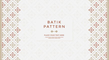 Luxury traditional pattern background with ethnic elements.